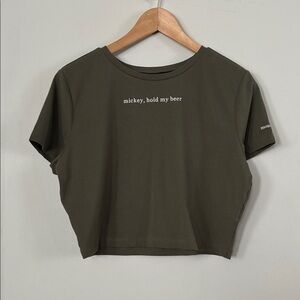 Wild Fable Olive Crop Top Sz XXL